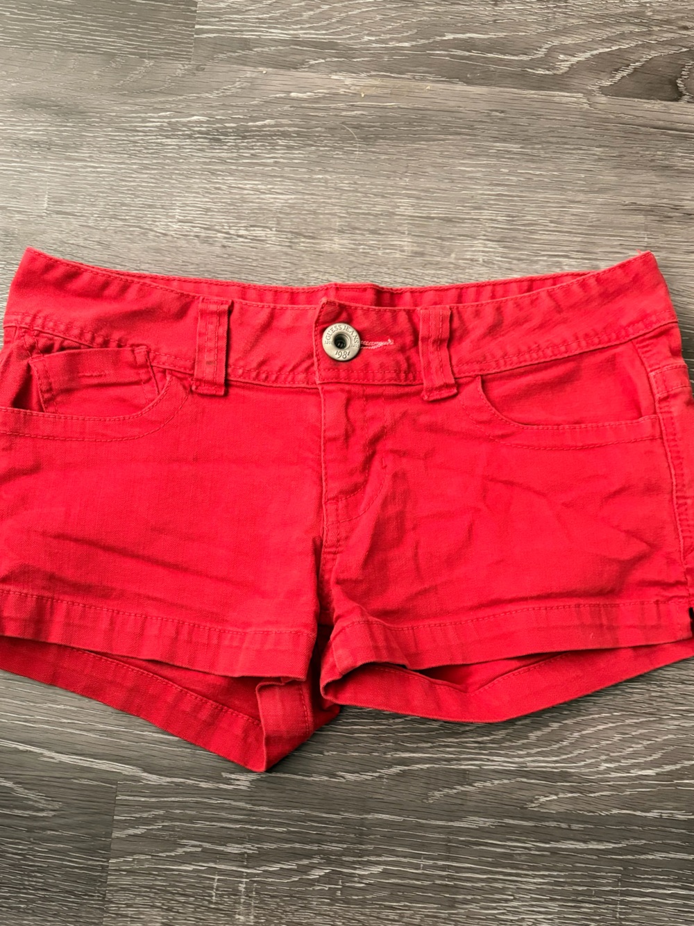 Guess Red Women’s Shorts